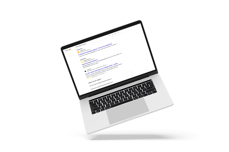 SEA zichtbaarheid website