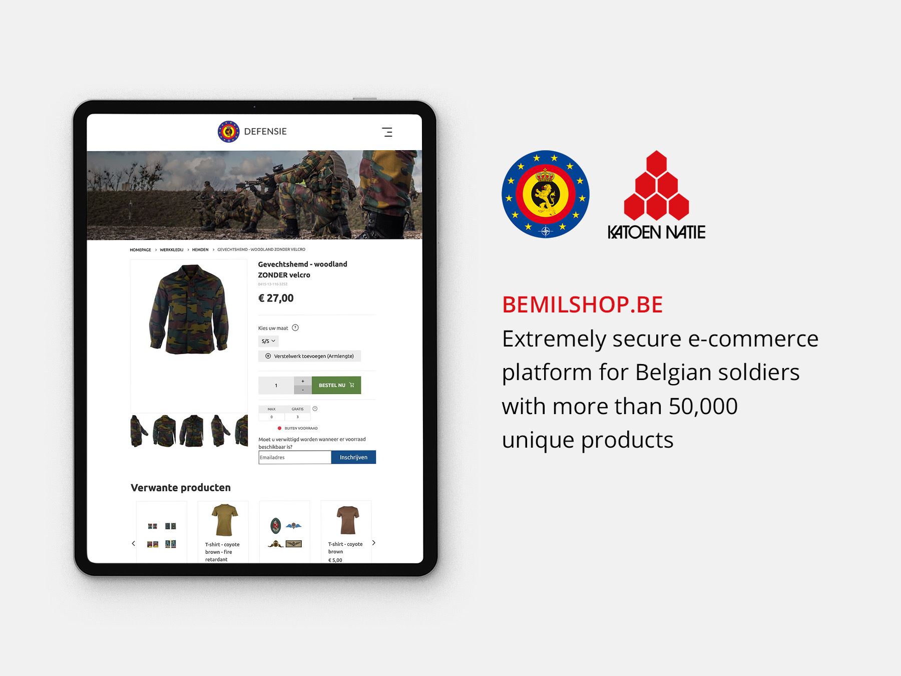 INTEGRATIE VAN CENTRIC FEATURES IN UW WEBSITE OF WEBSHOP