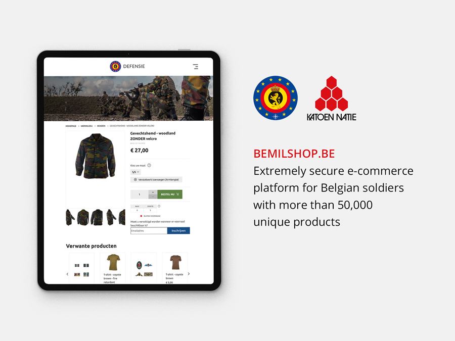 webshop business central